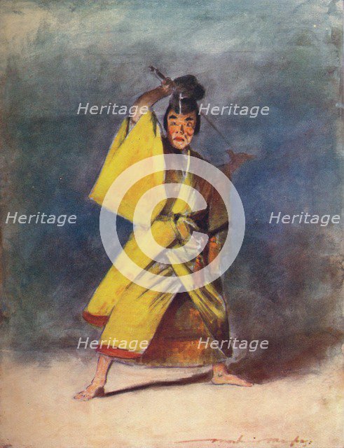 'An Actor', c1887, (1901). Artist: Mortimer L Menpes.