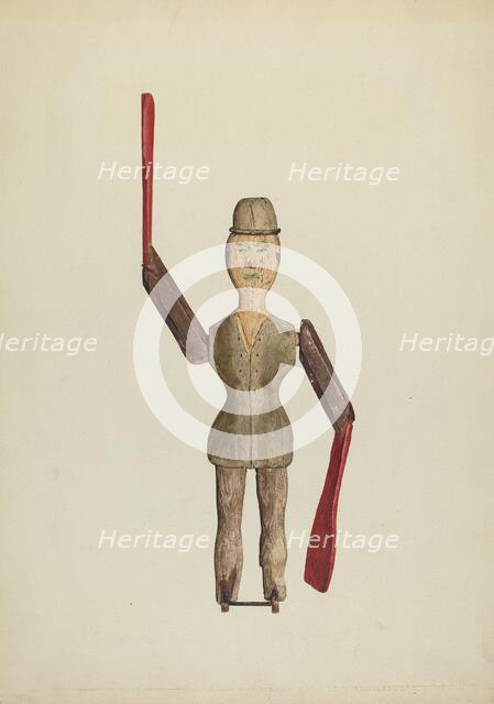 Sailor Jack Whirligig, c. 1938. Creator: Jane Iverson.