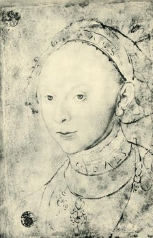 Catherine of Brunswick-Grubehagen, 1540, (1943).  Creator: Lucas Cranach the Younger.