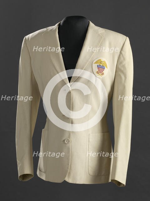 Wightman Cup blazer worn by Althea Gibson, 1957. Creator: Unknown.