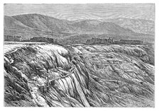 The Falls of Pambuk-Kaleh (or Tambuk), 1895. Artist: Unknown