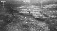 'Thiaumont; Deux aspects du champ de bataille de Thiaumont', 1916. Creator: Unknown.