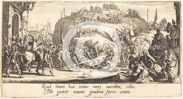 The Carrying of the Cross, c. 1618. Creator: Jacques Callot.