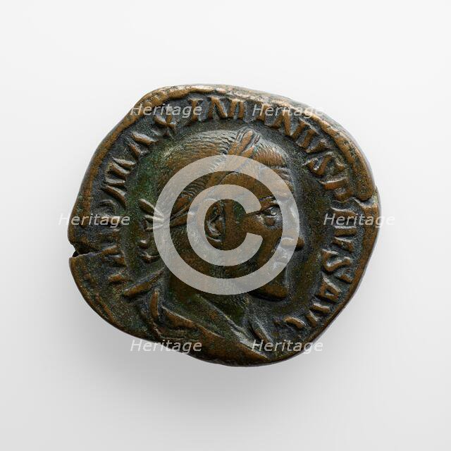 Sestertius of Maximinus I, A.D. 235-238. Creator: Unknown.