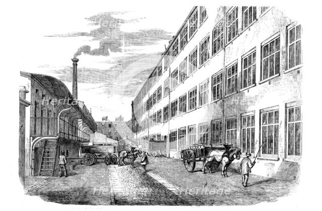 Broadwood's Pianoforte Manufactory, Horseferry-road, Westminster, 1858.  Creator: Unknown.