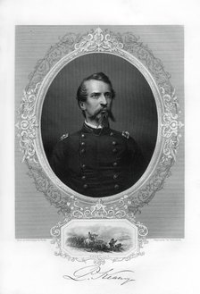 General Philip Kearny, US Army officer, 1862-1867. Artist: Unknown