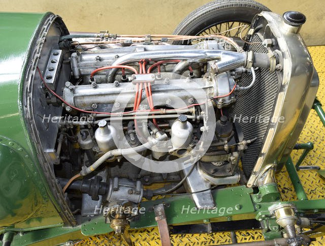 1922 Aston Martin 1.5 Strasbourg engine, as driven by Clive Gallop in 1922 French Grand Prix. Creator: Unknown.