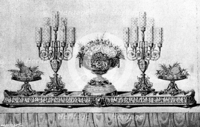Dessert Service for the Maharajah of Kuch Behar, 1895. Creator: Lascelles.