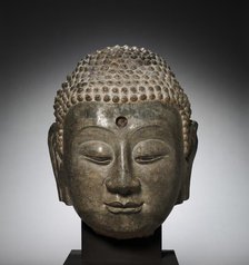Head of Buddha, c. 570. Creator: Unknown.