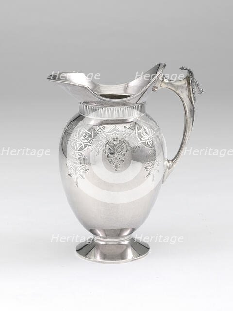 Pitcher, 1880/1900. Creator: Gorham Manufacturing Company.