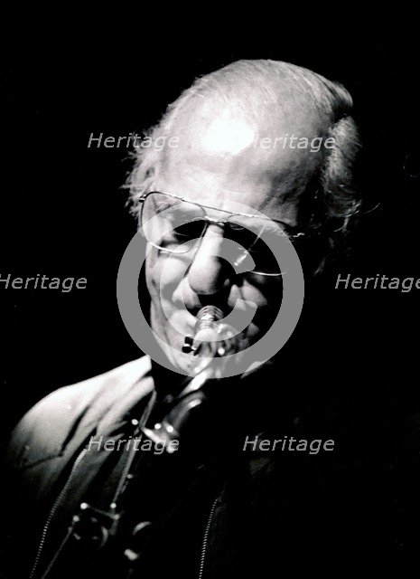 Ronnie Scott, Ronnie Scott's, London, 1992. Artist: Brian O'Connor