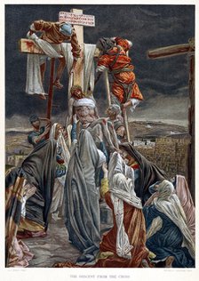 'The Descent from the Cross', c1890. Artist: James Tissot