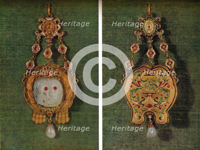 'The 'Lion Jewel', c1595. Artist: Corvinianus Saur.