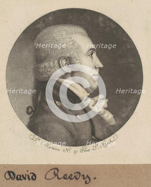 David Reedy, 1798. Creator: Charles Balthazar Julien Févret de Saint-Mémin.