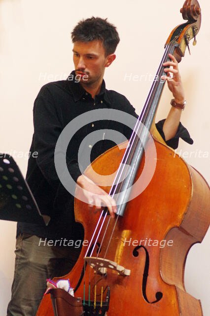 Matt Hollick, Indo Jazz Fusion Revisited, Loughton Methodist Church, Loughton, Essex, 2024. Creator: Brian O'Connor.