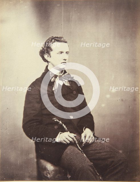 Prince Nicholas Wilhelm of Nassau (1832-1905), 1854. Artist: Fenton, Roger (1819-1869)