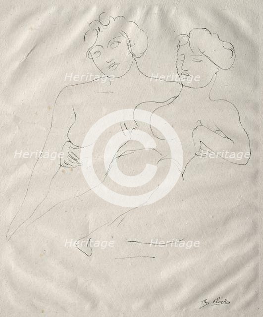 Two Figures. Creator: Auguste Rodin (French, 1840-1917).