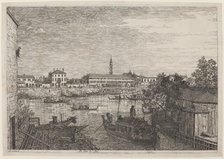 Ale Porte del Dolo, c. 1735/1746. Creator: Canaletto.