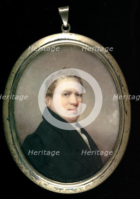 Portrait of a Gentleman, 1836-1844. Creator: Alvan Clark.
