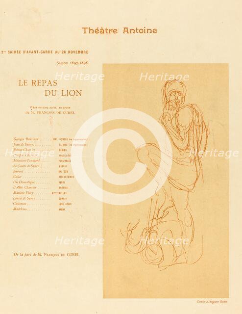 Le Repas du lion, 1897. Creator: Auguste Rodin.