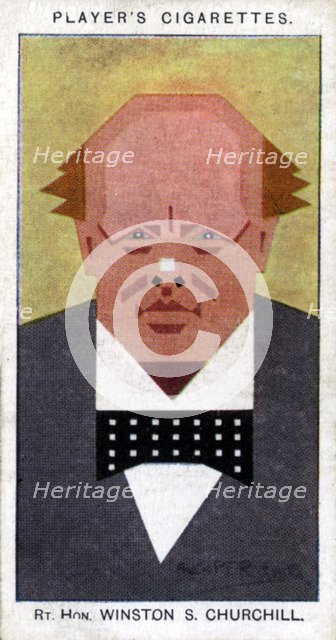 Winston Churchill, British Prime Minister, 1926. Artist: Alick P F Ritchie