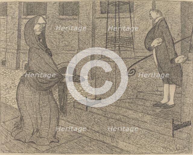 High-Class, 1906. Creator: Ernst Barlach.