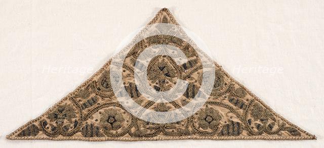 Forehead Cloth, late 1500s. Creator: Unknown.