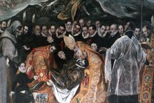 'The Burial of Count Orgaz' (detail), 1586-1588. Artist: El Greco