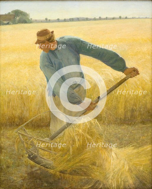 Harvest, 1885. Creator: Laurits Andersen Ring.