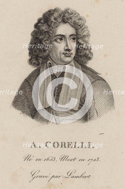 Portrait of the composer Arcangelo Corelli (1653-1713).