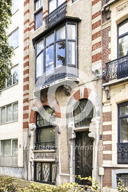 5 Square Gutenberg, Brussels, Belgium, (1898), c2014-2017. Artist: Alan John Ainsworth.