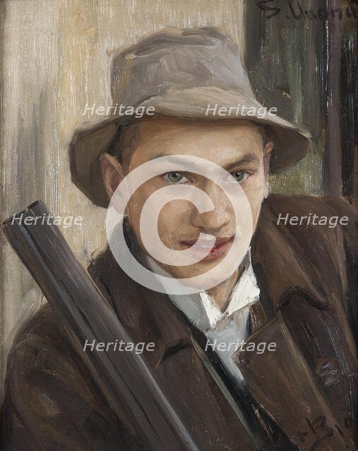 Sven Unander, 1891. Creator: Oscar Bjorck.