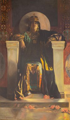Empress Theodora, ca 1887. Creator: Benjamin-Constant, Jean-Joseph (1845-1902).