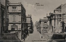 'Malta - Strada Reale', c1900. Artist: Unknown.