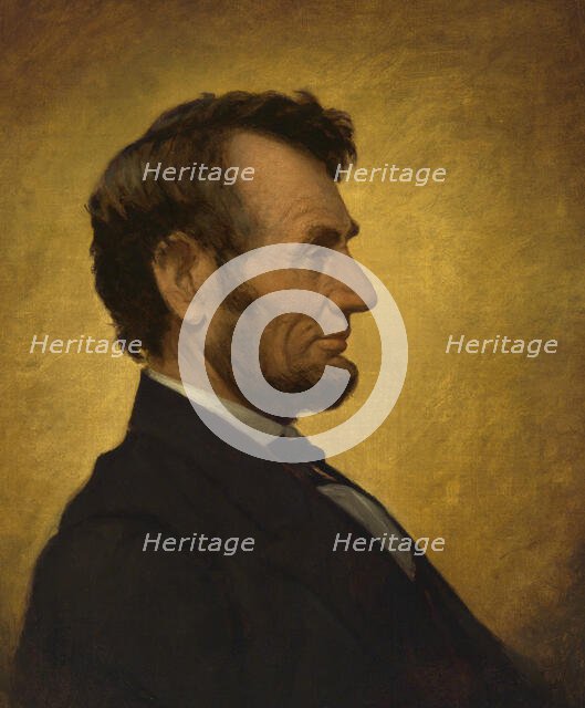 Abraham Lincoln, 1864. Creator: William Willard.