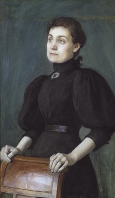 The Artist's Wife, 1895. Creator: Eero Jarnefelt.