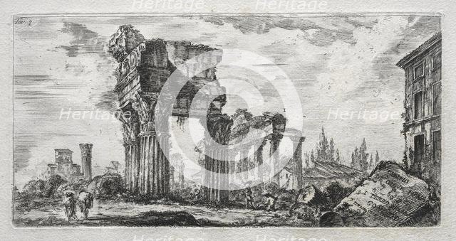 Tempio di Giove Tonante. Creator: Giovanni Battista Piranesi (Italian, 1720-1778).