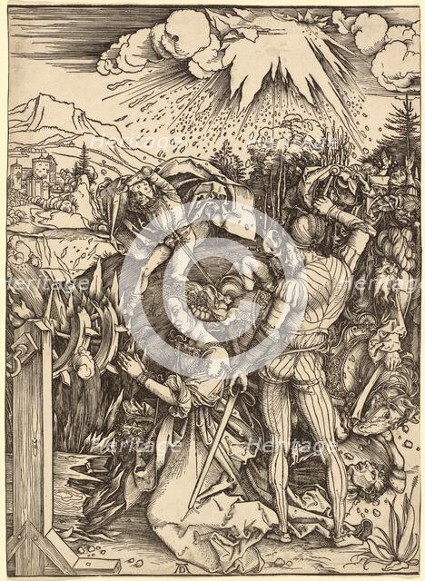 The Martyrdom of Saint Catherine, c. 1497/1499. Creator: Albrecht Durer.