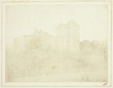 The Castle of Doune, 1844. Creator: William Henry Fox Talbot.