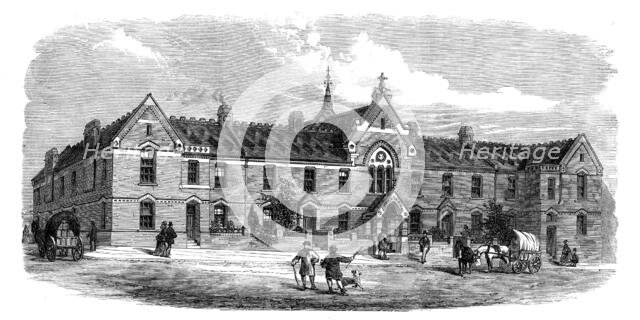 The Drovers Hall, Metropolitan Cattle Market, 1873. Creator: Unknown.