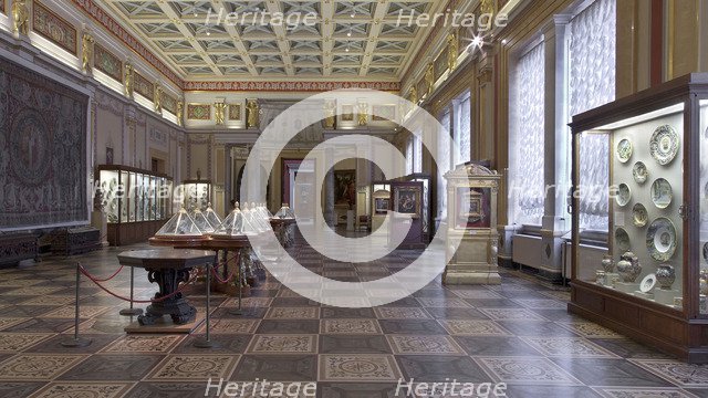 The Majolica Room (The Raphael Room) in the New Hermitage. Artist: Russian Architecture  