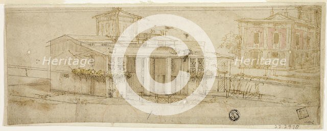 Sketches of Tuscan Villas, n.d. Creator: Bernardo Buontalenti.