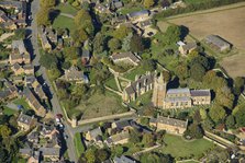 Lyddington Bede House, solar wing of former palace of the Bishops of Lincoln, Rutland, 2024. Creator: Damian Grady.