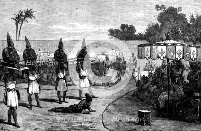 Victims of the Mem-Hoo-Who, Dahomey, 1873. Creator: F Wentworth.