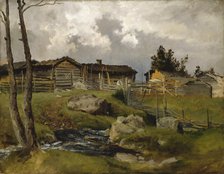 Before the Thunderstorm, 1870-1879. Creator: Hjalmar Munsterhjelm.