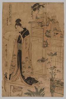 No Title, 1753-1806. Creator: Kitagawa Utamaro (Japanese, 1753?-1806).