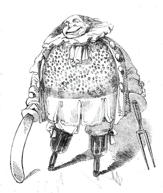 Twelfth Night characters - Honest Plum Pudding, 1844.  Creator: Unknown.