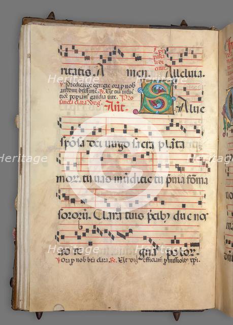 Gradual, c. 1520. Creator: Girolamo dai Libri (Italian, 1474-1555), circle of.