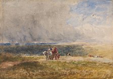 Returning From Market, c1820s. Creator: David Cox the Elder.