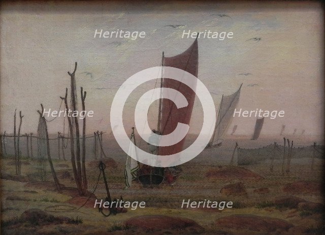 Morning, 1816-1818. Artist: Friedrich, Caspar David (1774-1840)